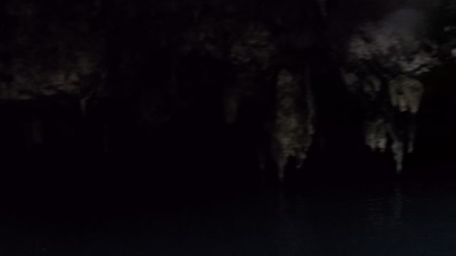 Falling into cenotes