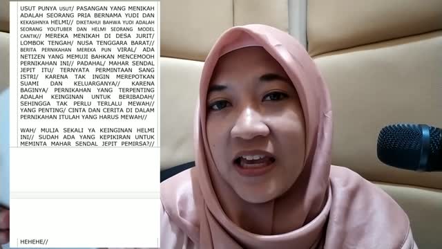 pengisi suara program on the spot di trans 7