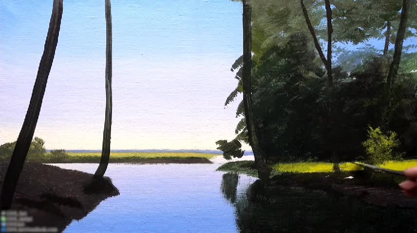 Drawing & Painting Beautiful View Pt1