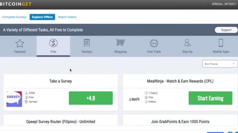 Earn Free Bitcoin every 2 minutes, Zero Investment and make money online