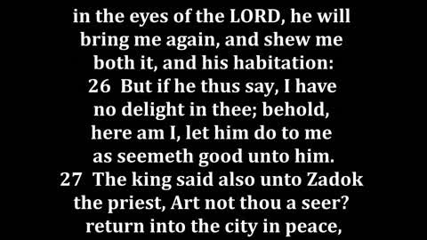 2 Samuel 15 King James version