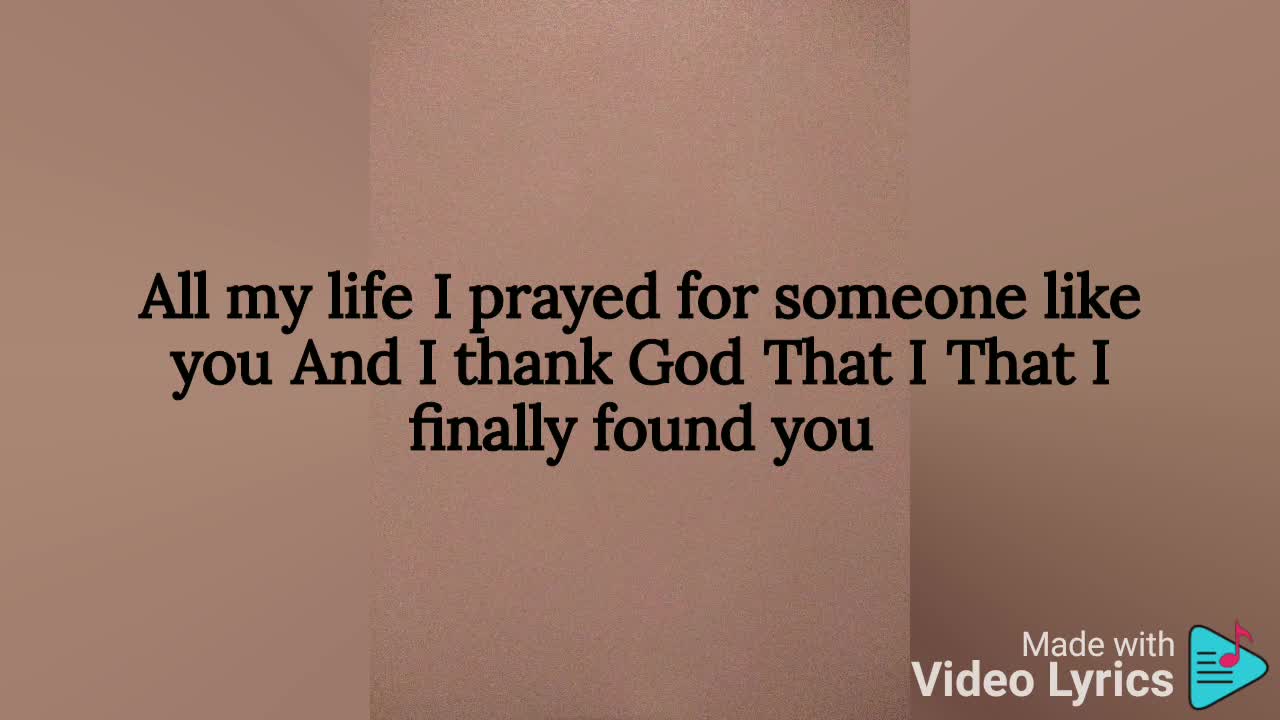 All my life - K-CI & Jojo
