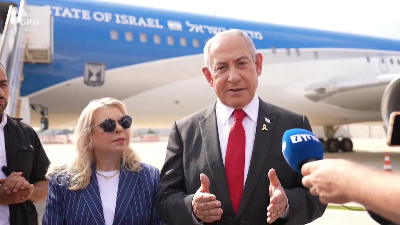 Netanyahu is on his way to the US to speak to Congress