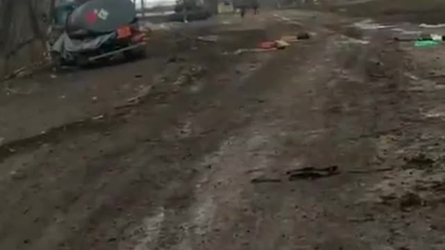 Ambushed Russian Column