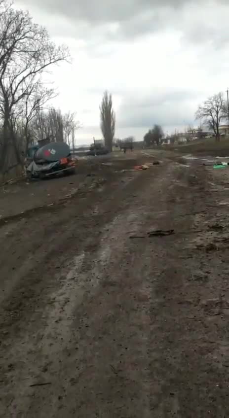 Ambushed Russian Column