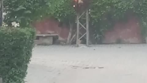 Fire blast in meter