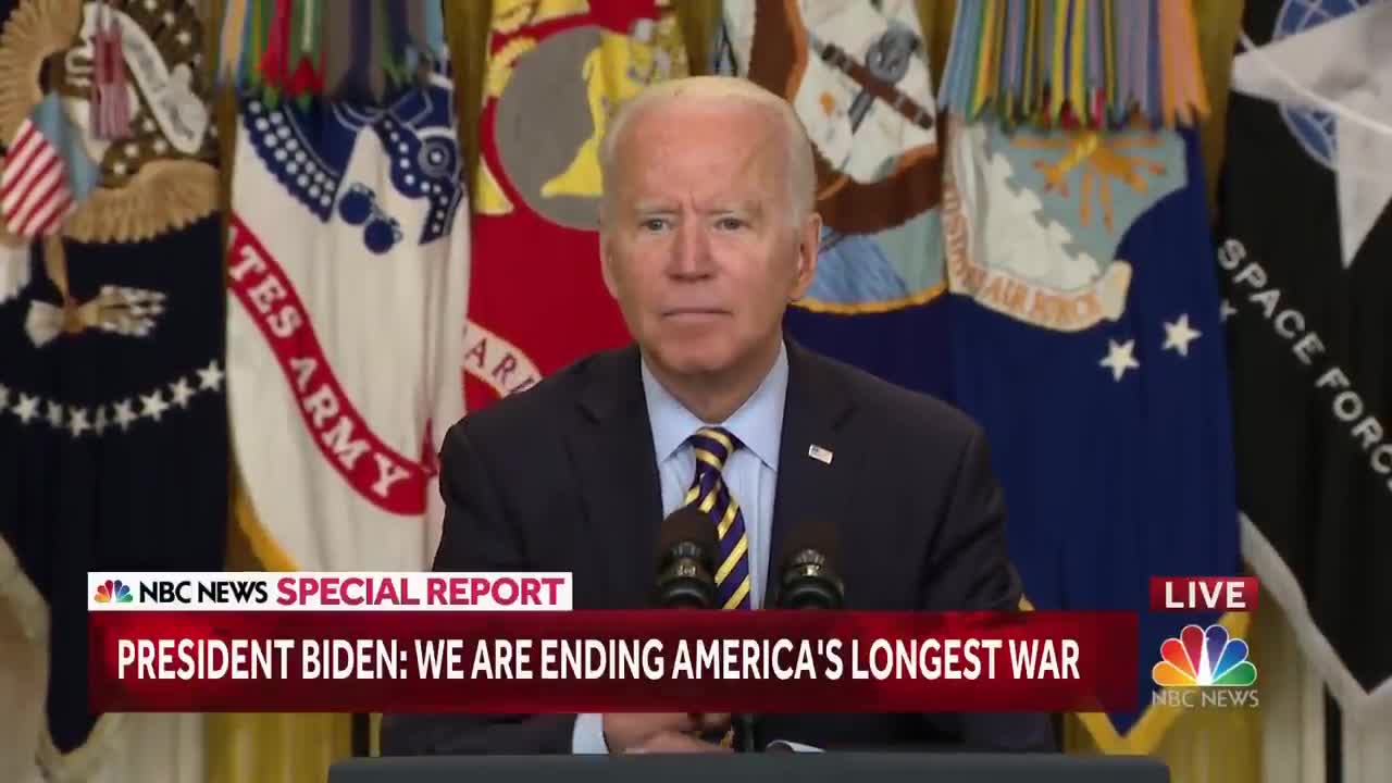 Biden: 'It Is Not Inevitable' That Taliban Takes Over Afghanistan