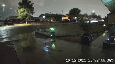 Storm in timelapse