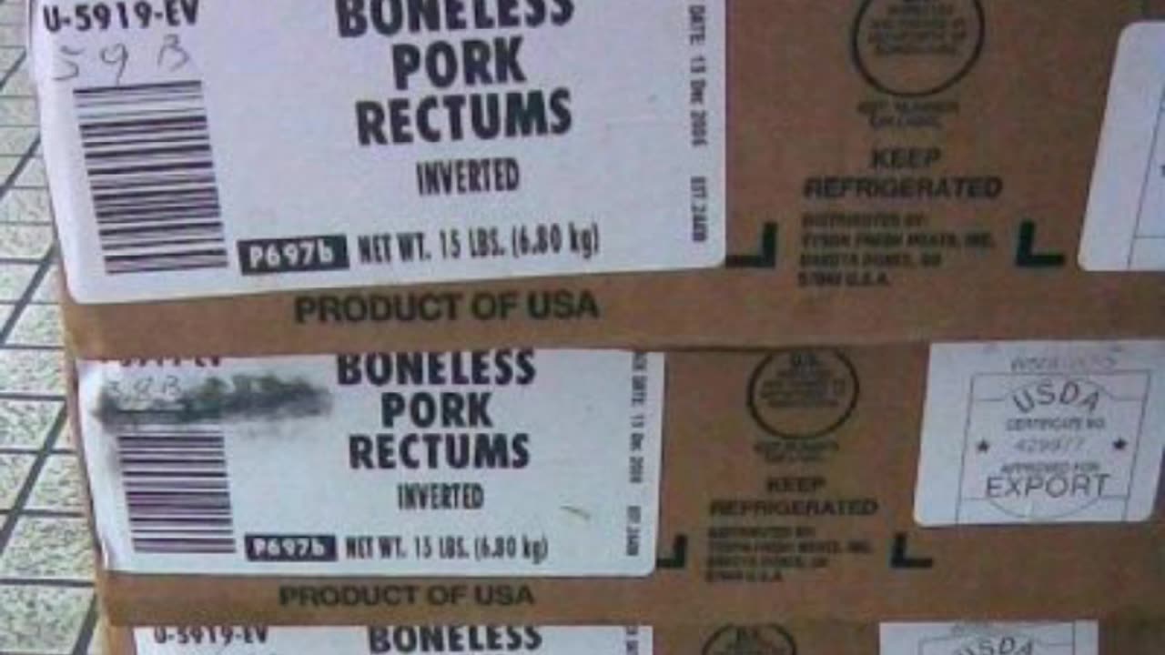 Boneless Pork Rectums