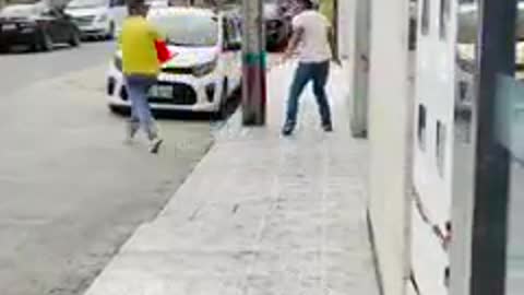 Funny jokes on the street, try not to laugh.