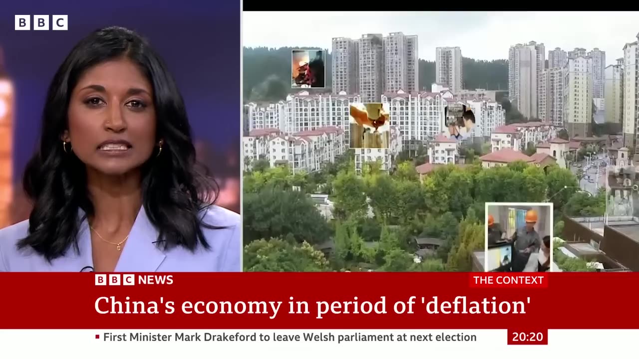 China’s economy in period of ‘deflation’ - BBC News