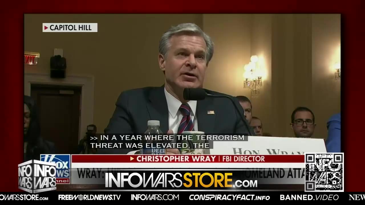 FBI Director Warns Americans to Brace for Islamic Terror Attacks