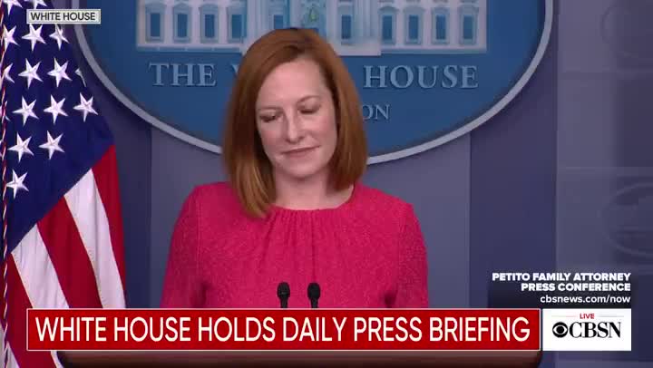 Psaki Snaps at Reporter for Asking About New Biden Policy on Covid Therapeutics