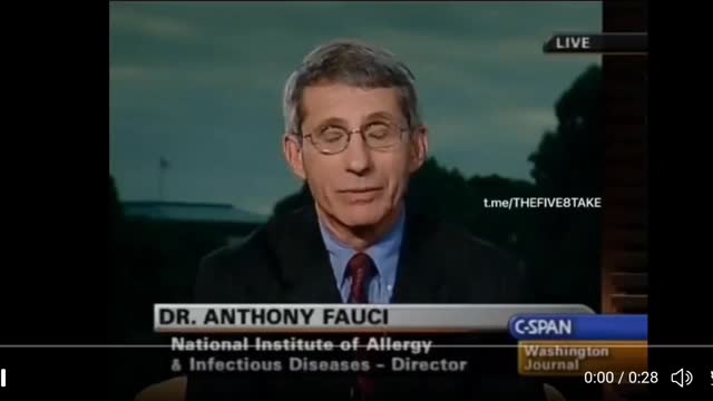 When Fauci practiced science