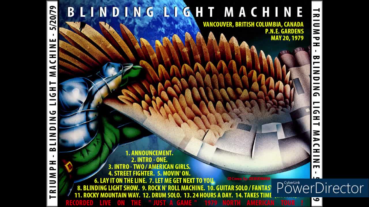 Triumph Live May 20, 1979 Vancouver, B.C. Canada