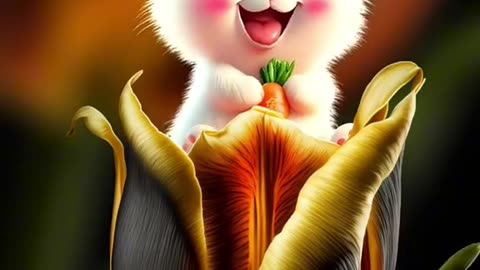 Funny rabbit