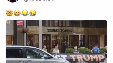 Protestor Calls for President Trump to be arrested for provable criminal acts