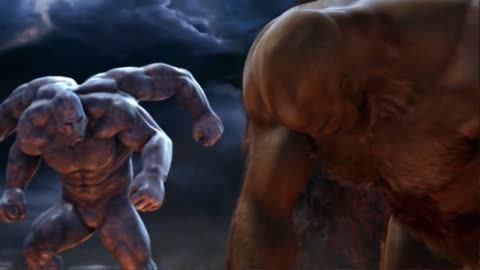 God of War 2 Kratos vs Atlas Titan