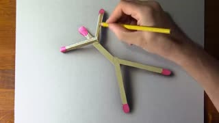 Draw The Color Shape Of The Match Core