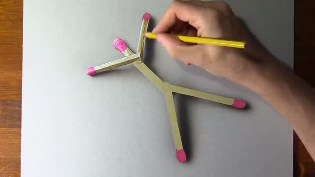 Draw The Color Shape Of The Match Core