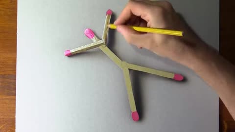 Draw The Color Shape Of The Match Core