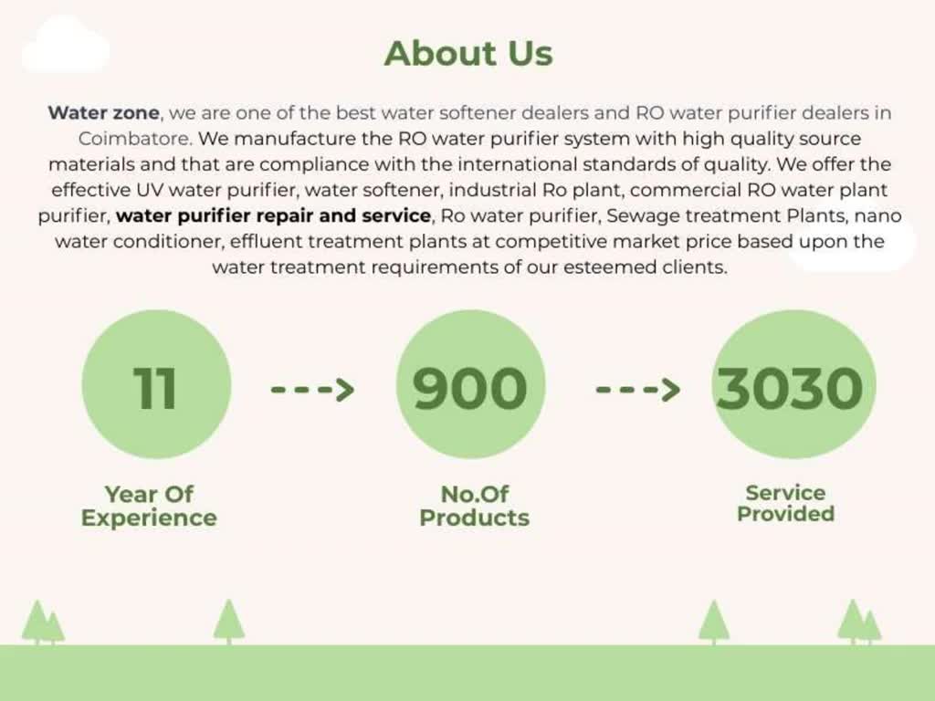 Top water softener dealers in coimbatore