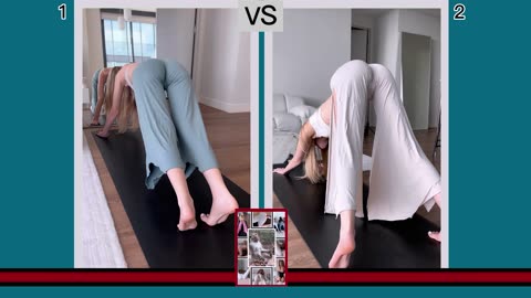 21. Yoga Warrior Challenge Downward Dog Vote for Your Favorite
