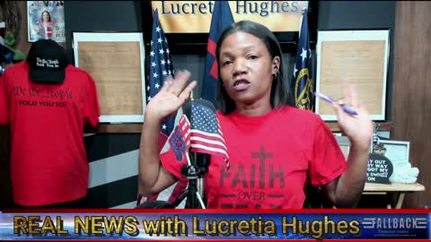 Real News with Lucretia Hughes - Whats Going On In The World #967