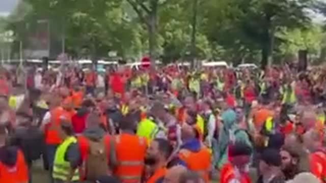 Protesty proti globalismu v Hamburku