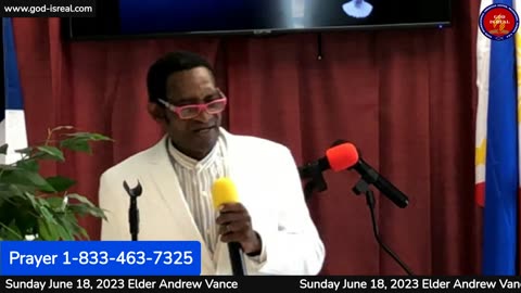 Sunday June 18, 2023 Elder Andrew Vance