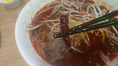 Spicy Vietnamese noodle soup