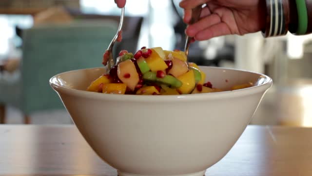 Fruit Salad Bowl Fruits Fruit Healthy Food Fresh