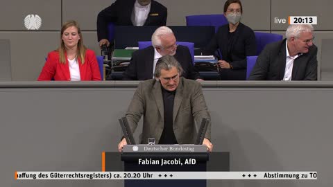Fabian Jacobi Rede vom 20.10.2022 - Abschaffung des Güterrechtsregisters