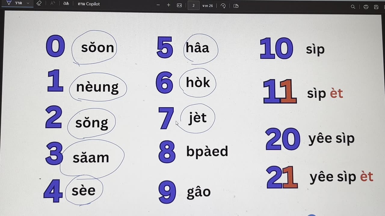 Lesson 2 Thai