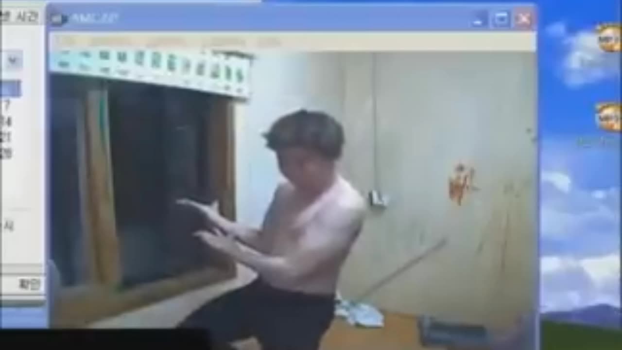 Crazy Korean guy gose super sayan