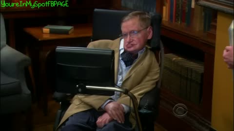 Sheldon Meets Stephen Hawking - The Big Bang Theory