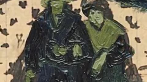 Evolution from initial sketch to final masterpiece, tracing the transformation of a Vincent van Gogh