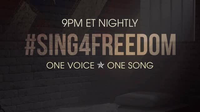 #sing4freedom 2-28-22 @melishamorgan