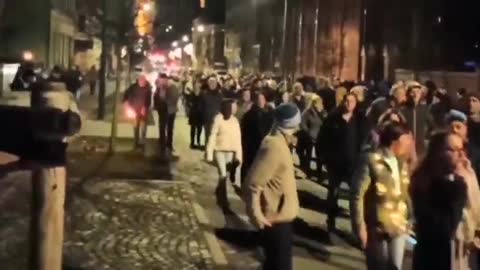 A rally against both local and state rules in response to the spread