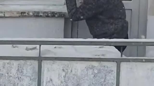 grandma on a special mission spying on neighbors