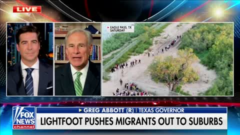 "We Had The Lowest Number Of Illegal Border Crossings" Before Biden - Gov Abbott Demolishes Biden