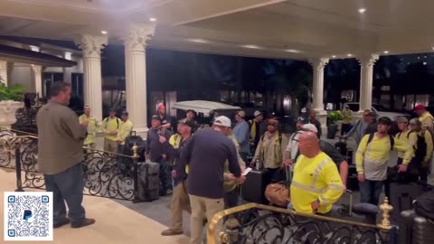 Trump Houses Hundreds of Linemen Before Hurricane Milton