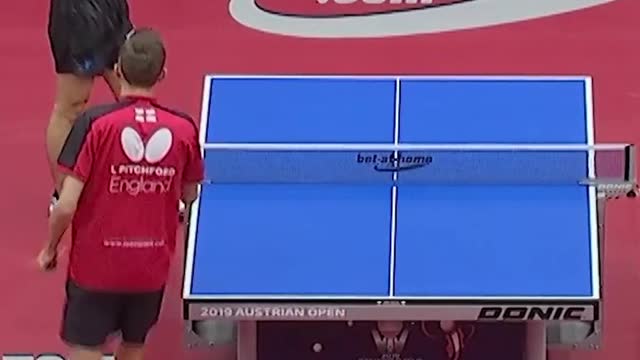 Even his opponent gave a thumbs up