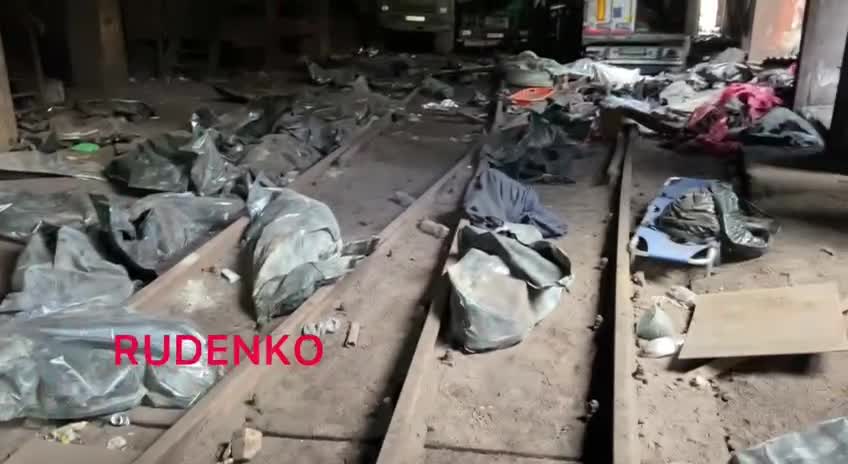 Ukraine War - "Azovstal' , a morgue discovered