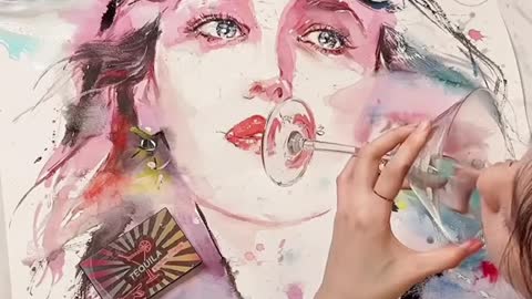 Painting With Wine