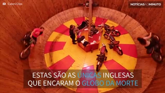 Conheça as três mulheres que enfrentam o Globo da Morte