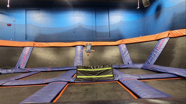 Jumping at SkyZone!