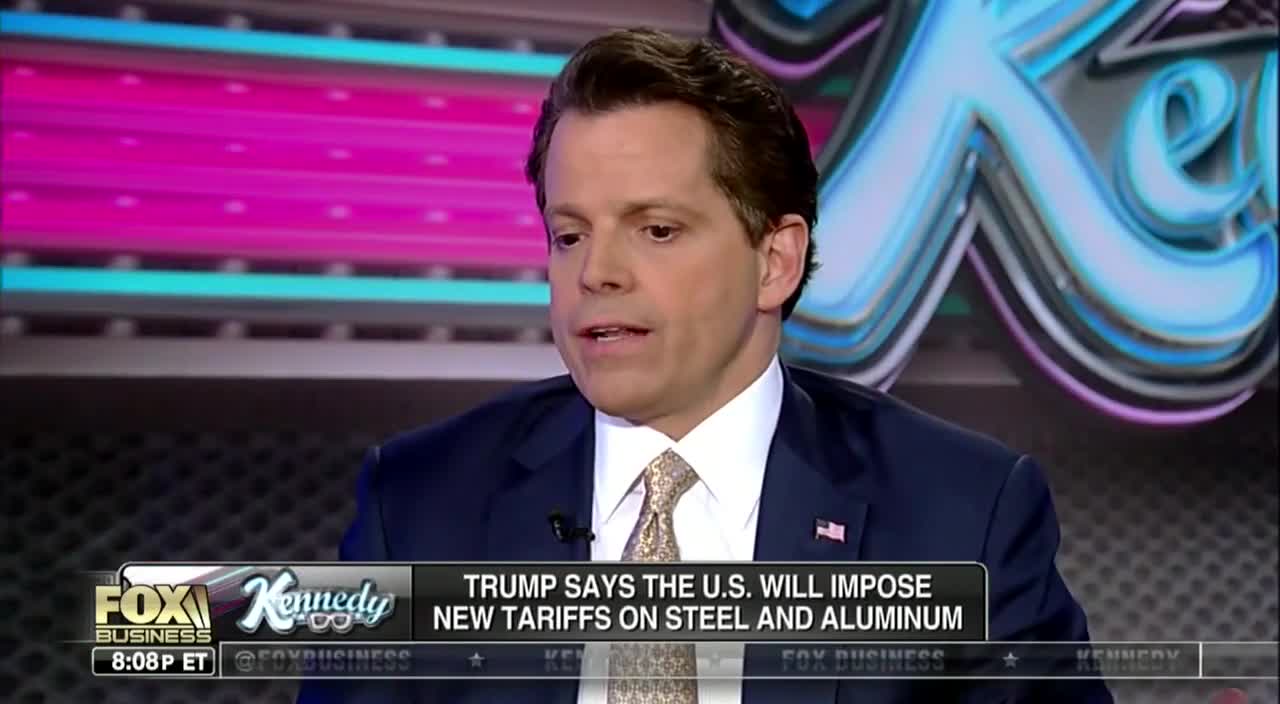 Anthony Scaramucci tells Fox News' Kennedy she has better legs than him