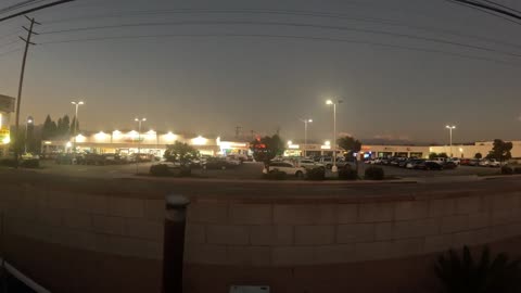 Highlights Time Lapse Parking lot