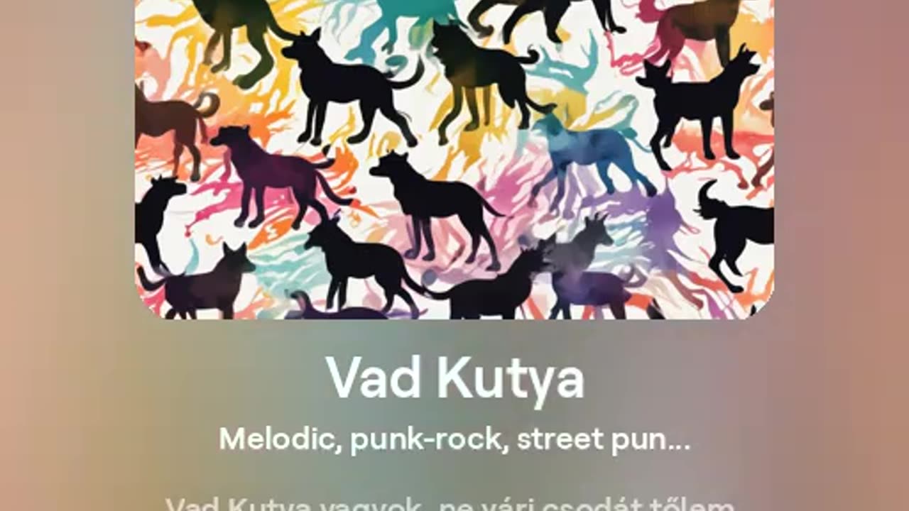 Vad Kutya - AI-generált punk rock